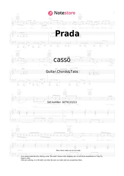 prada raye chords piano|Prada .